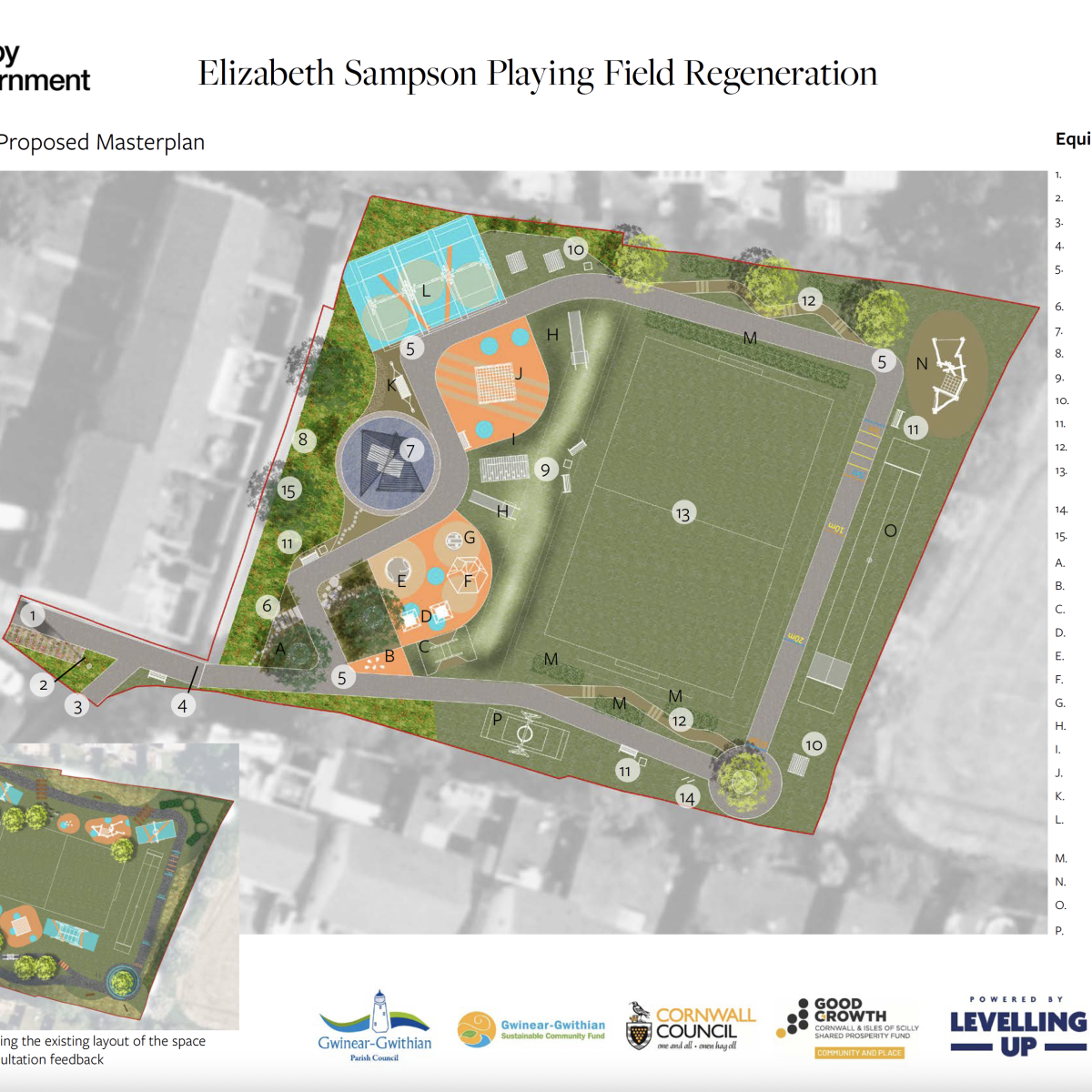 Elizabeth Sampson Playing Field Redesign Plans Unveiled