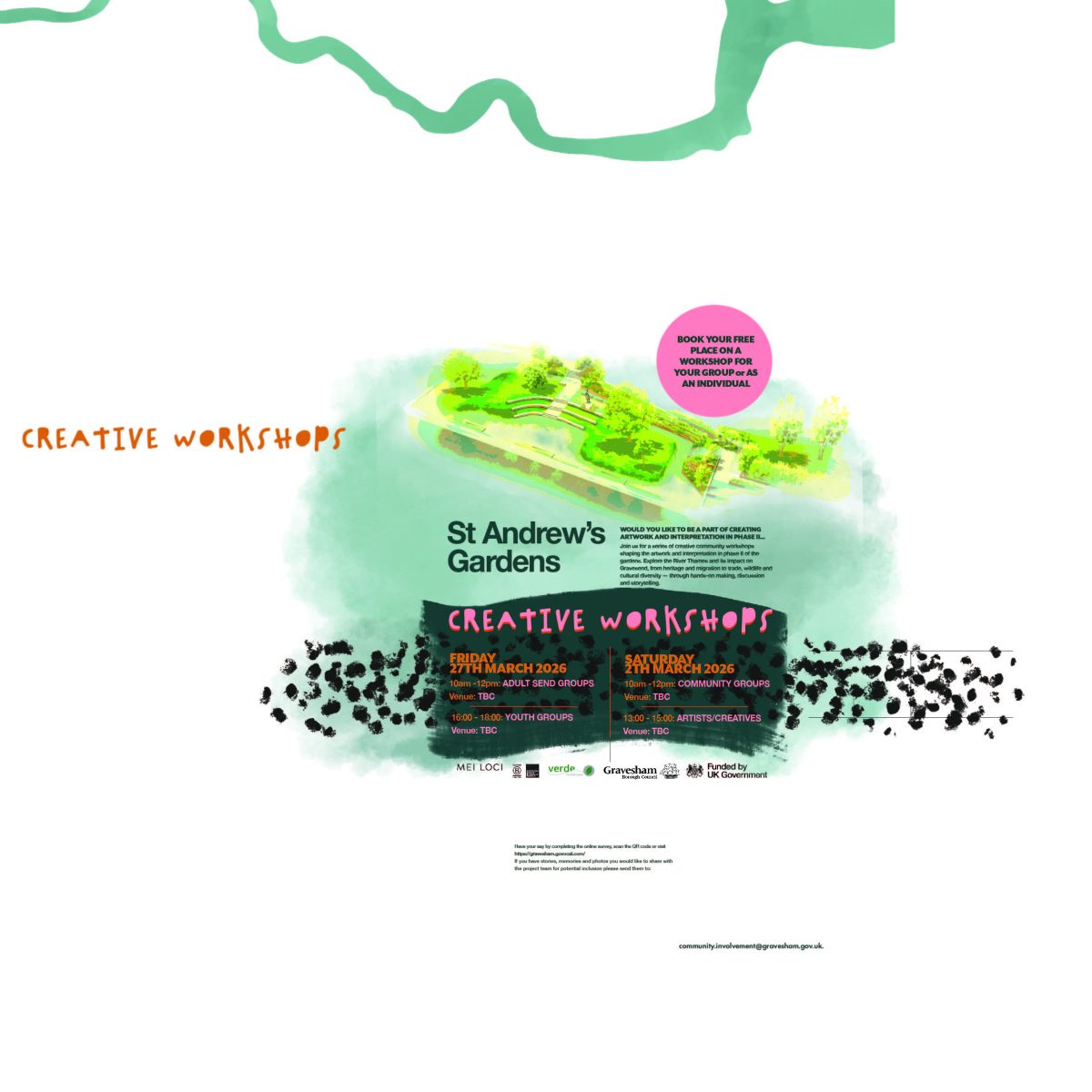 St Andrew’s Gardens: Community Workshops to Shape New Space