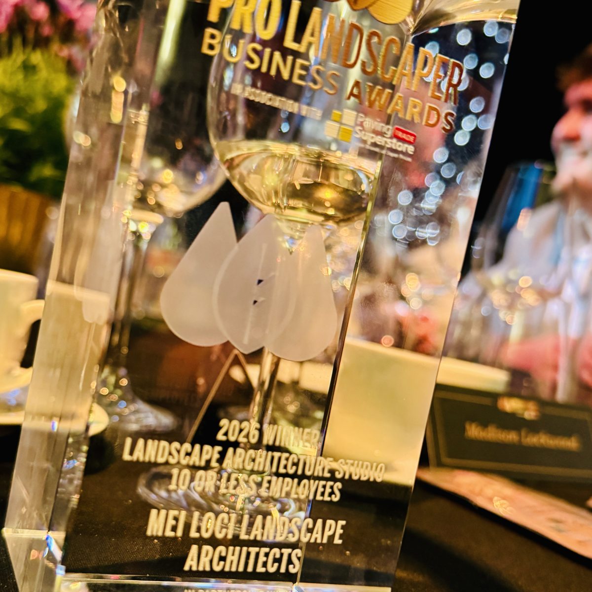 Mei Loci Wins at the 2026 Pro Landscaper Awards!